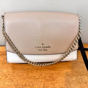 Kate Spade New York Colorblock Convertible Crossbody Leather Handbag